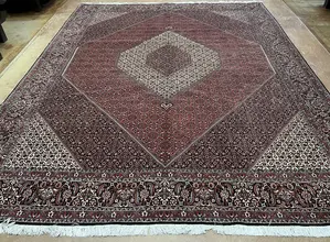 New Red Persian Bijar 10' X 14'