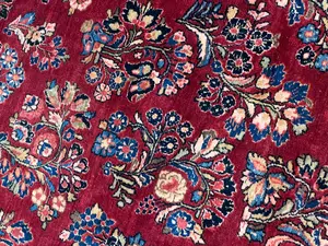 Antique Red Persian Saruk Oversize