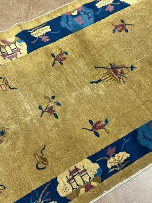 Antique Gold China Peking Runner