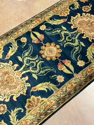 New Black India Indo Isfahan Runner