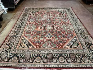 Antique Rust Persian Mahal 9' X 12'