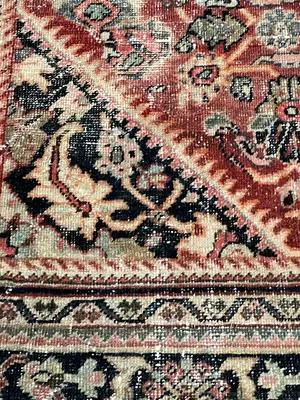 Antique Rust Persian Mahal 9' X 12'
