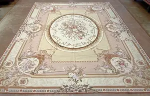 New Ivory Pakistan Needlepoint 9' X 12'
