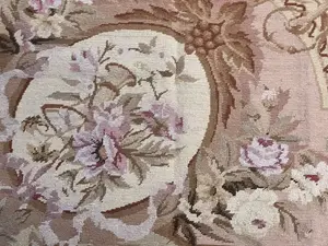 New Ivory Pakistan Needlepoint 9' X 12'