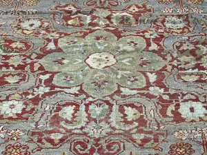 Antique Green Persian Sultanabad 10' X 14'