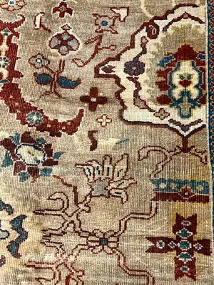 New Tan Persian Sultanabad Oversize