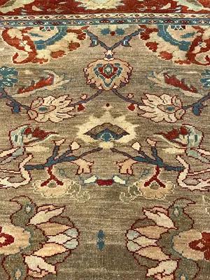 New Tan Persian Sultanabad Oversize