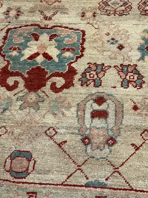 New Beige Persian Oushak 8' X 10'