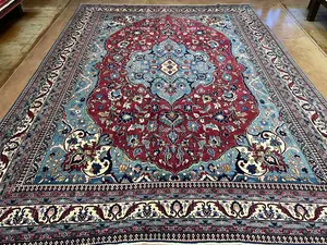 Antique Red Persian Doroksh 10' X 14'