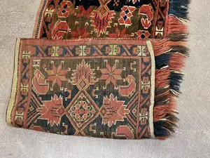 Antique Rust Turkmenistan Beshir Miscellaneous