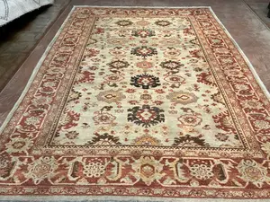 New Beige Persian Mahal 9' X 12'