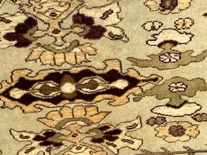New Gold Persian Mahal Oversize