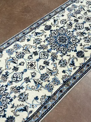 New Ivory Persian Yazd Runner