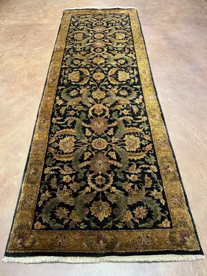 New Black India Indo Mahal Runner