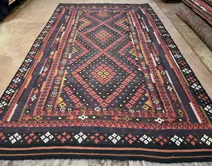 New Rust Afghanistan Maimana Kelim Oversize