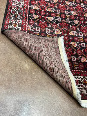 New Black Persian Hamadan Runner