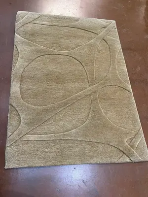 New Tan Nepal Modern Nepalese 2' X 3'