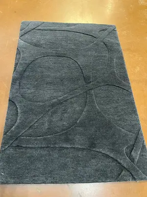 New Grey Nepal Modern Nepalese 2' X 3'