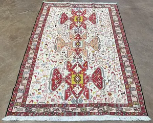 New Ivory Afghanistan Sumak 4' X 6'