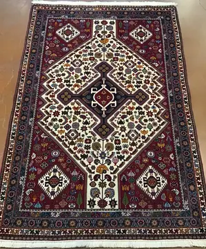 New Ivory Persian Abadeh 3' X 5'