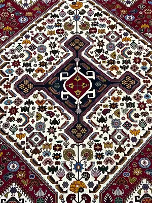 New Ivory Persian Abadeh 3' X 5'
