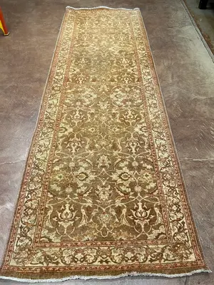 New Gold Pakistan Oushak Runner