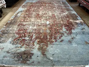 Antique Red Persian Mahal Oversize