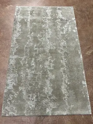 New Grey Nepal Abstract Modern 3' X 5'