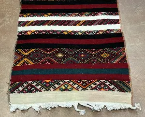 Vintage Red Persian Sumak Runner