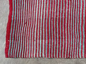 Vintage Multi Turkey Flatweave Square