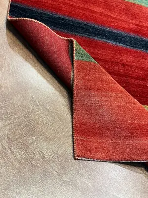 New Red Persian Gabbeh 5'-6"x8'