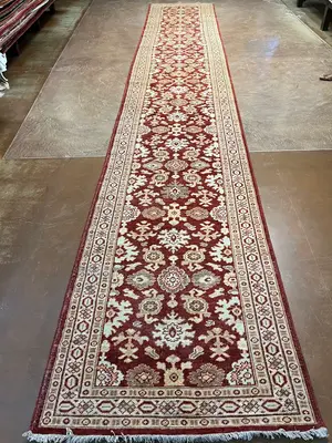 Antique Rust Persian Sultanabad Runner