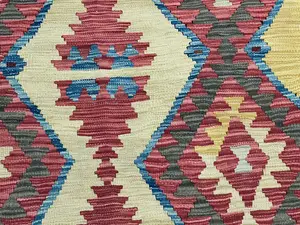 New Multi Afghanistan Maimana Kelim 7' X 10'
