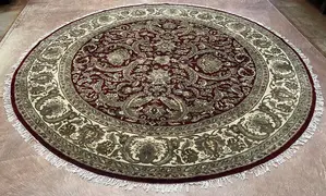 New Red India Indo Persian Round