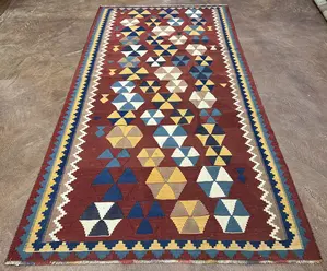 Vintage Red Persian Kelim Qashqai Miscellaneous