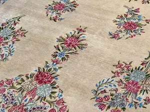 Vintage Beige Persian Kermon 10' X 14'