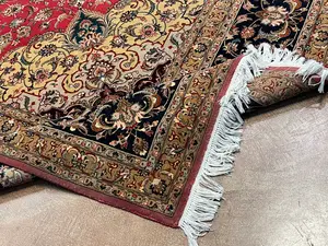 Vintage Red Persian Tabriz 10' X 14'