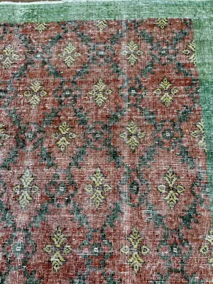 New Orange Turkey Anatolian 5' X 7'