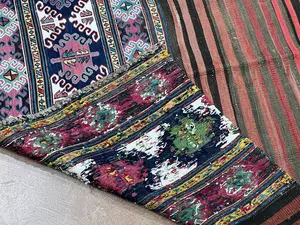 Vintage Multi Persian Shah Savan Square