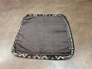 Vintage Brown Afghanistan Kelim Dog Bed Pillow