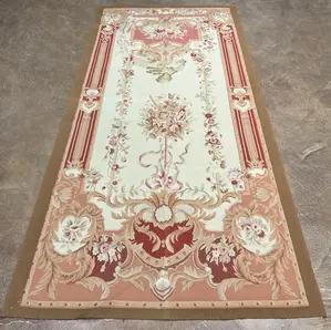 Vintage Ivory China Sino Aubusson Runner