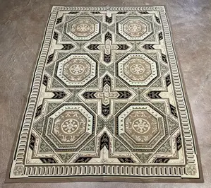 Vintage Beige China Sino Aubusson 4' X 6'