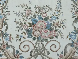 Vintage Ivory China Sino Aubusson Runner