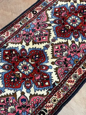 New Ivory Persian Roudbar Runner