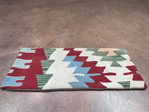 Vintage Multi India Kelim Pillow