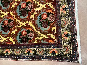 New Ivory Persian Bijar 7' X 10'