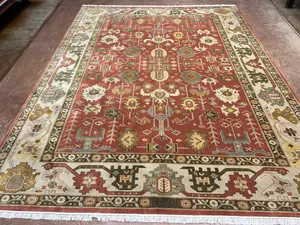 New Rust India Indo Persian 9' X 12'