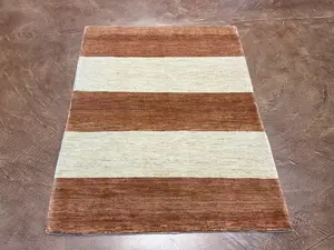 New Brown Persian Gabbeh Amalehbaft 3' X 5'