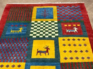 New Multi Persian Gabbeh Square