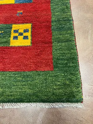 New Multi Persian Gabbeh 4' X 6'